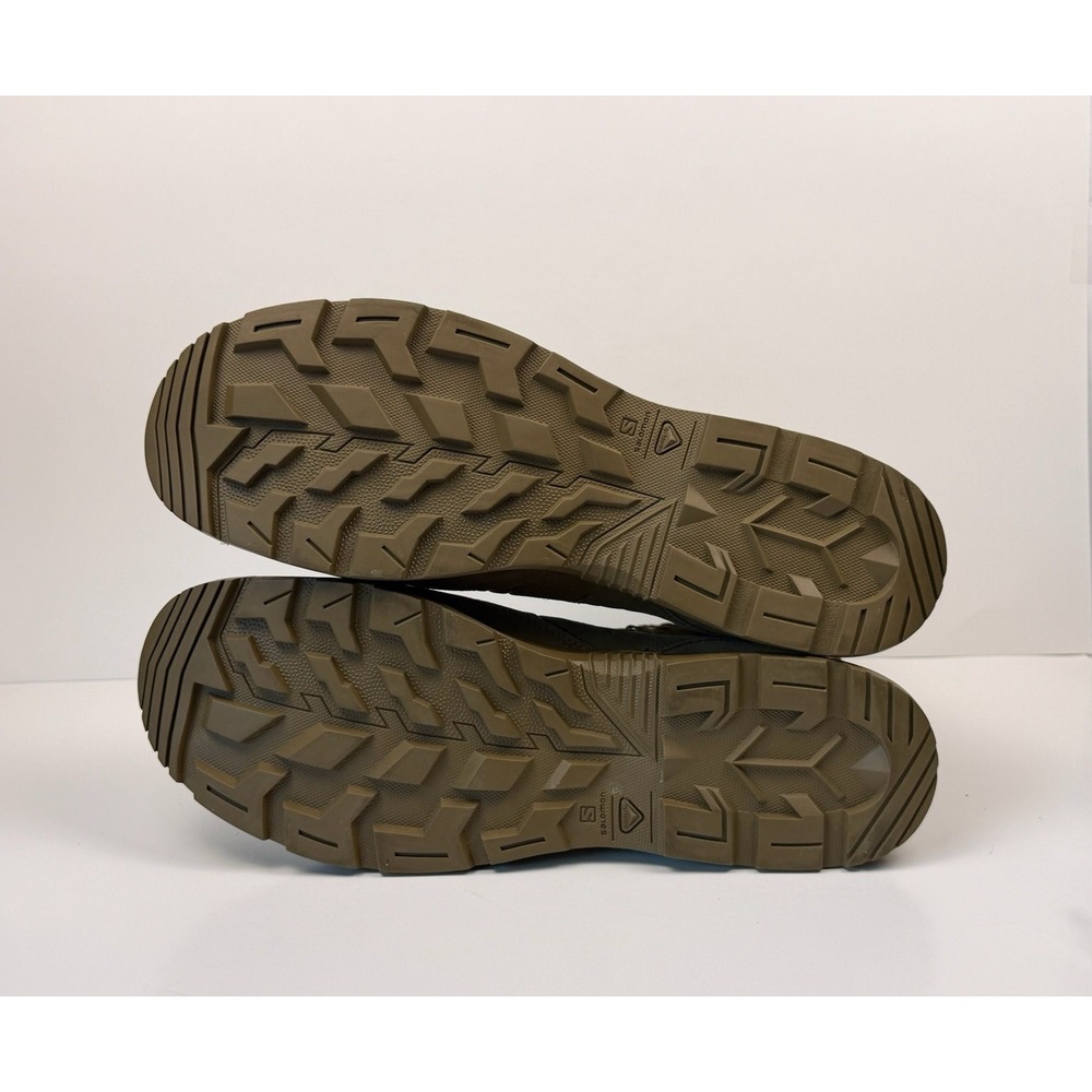 Salomon Guardian Combat Boots Men's Size 14 Brown Suede 400358 No Box - Picture 6 of 7